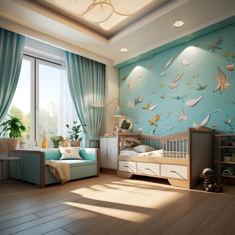 Nursery Wallpaper Installation in Littleton, CO