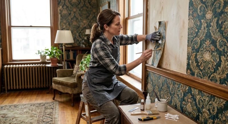 Wallpaper Restoration in Kansas City, MO