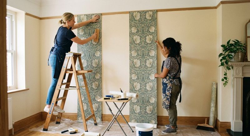Wallpapering Service in Roswell, GA