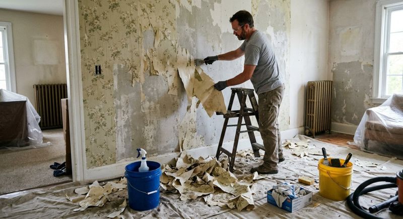 Wallpaper Removal Service in Kansas City, MO