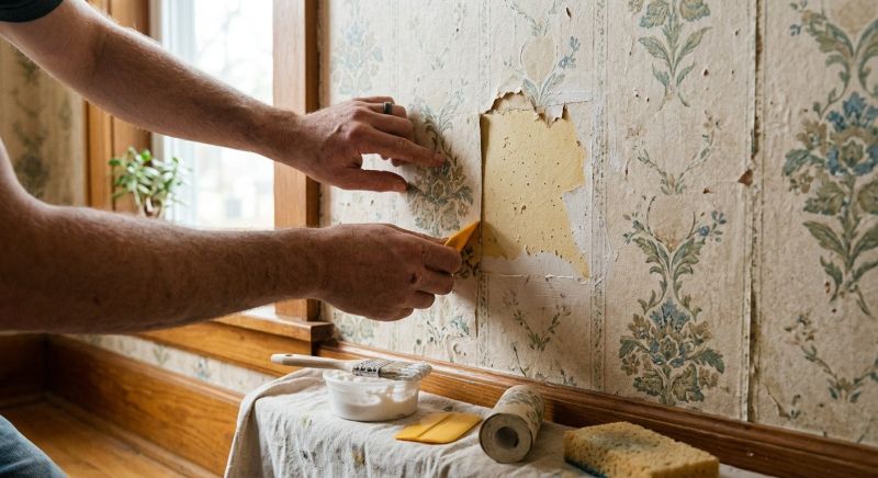 Wallpaper Repair in Olathe, KS
