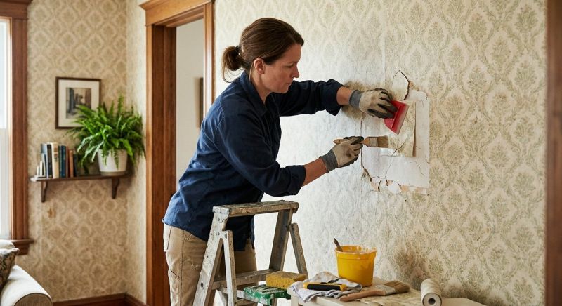 Wallpaper Restoration in Overland Park, KS