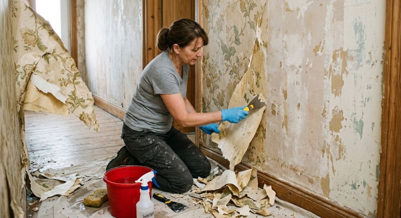 Wallpaper Stripping in Conroe, TX